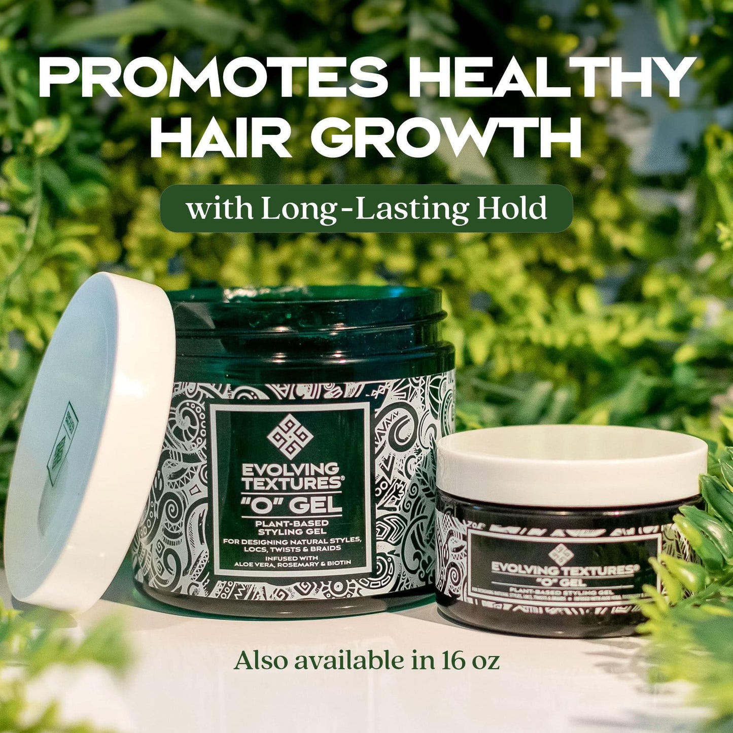 O Gel Plant-Based Natural Hair Styling Gel - Evolving Textures